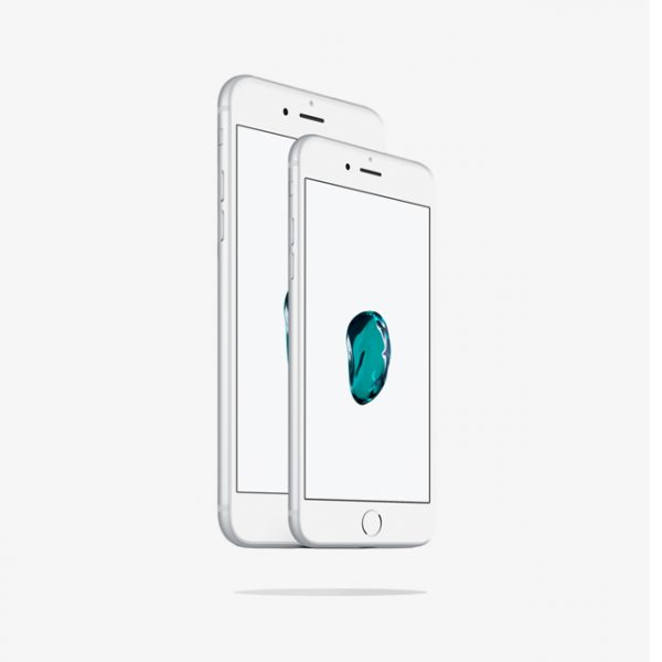 ال سی دی آیفون 7 Plus سفید اصلی | اورجینال