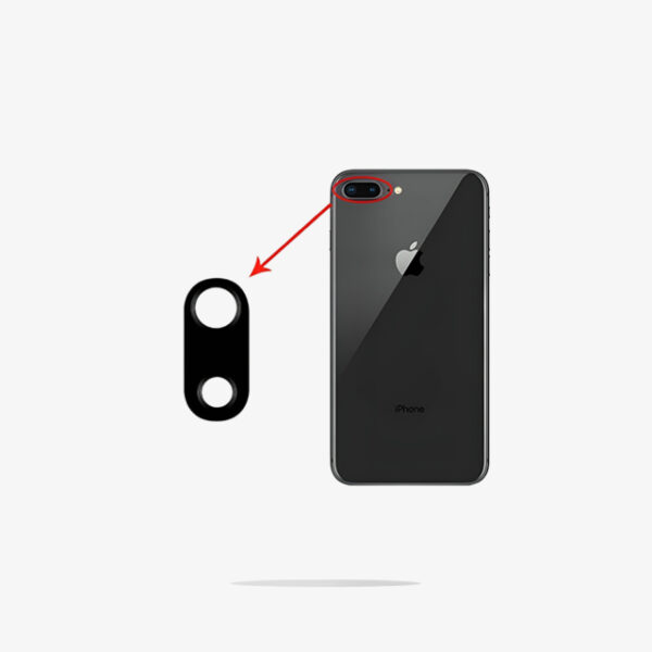 گلاس دوربین آیفون  8Plus
