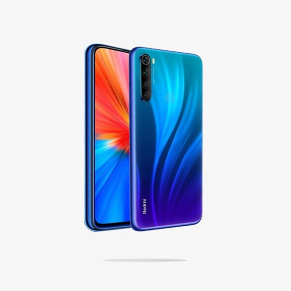 درب پشت شیائومی Xiaomi Note 8 آبی